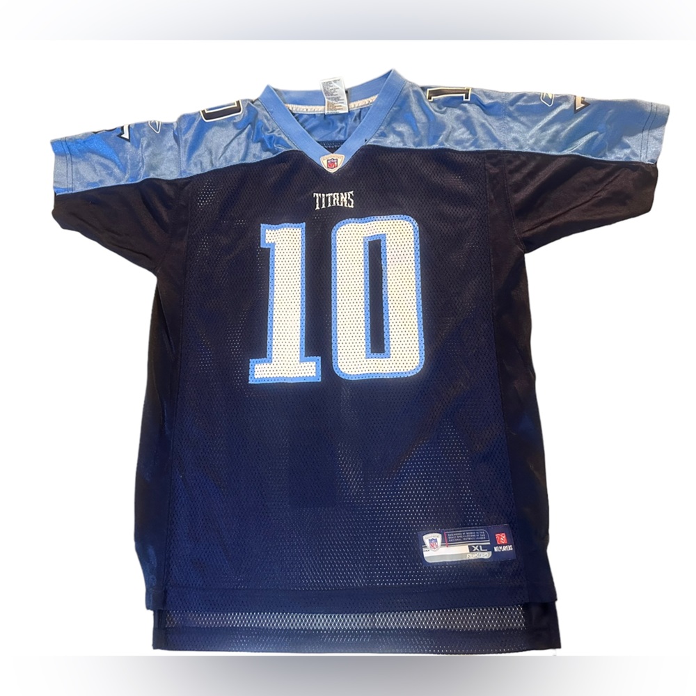 Tennessee Titans Reebok NFL‎ Vince Young #10 Jersey Youth boys XL 18-20
